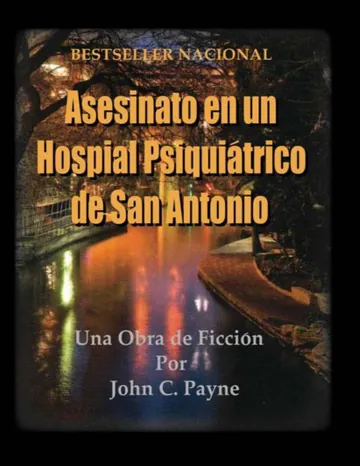 Asesinato en un hospital psiquiatrico de San Antonio de John C. Payne, portada del libro