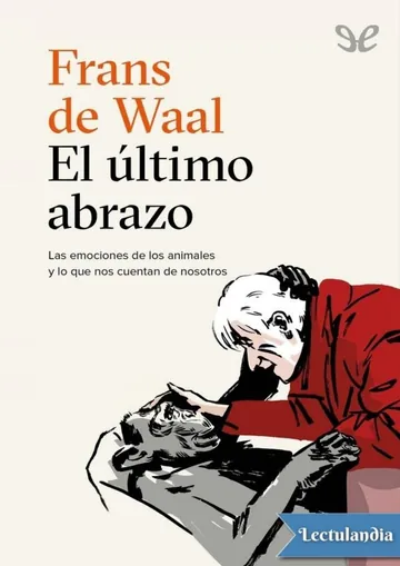 El último abrazo de Frans De Waal, portada del libro