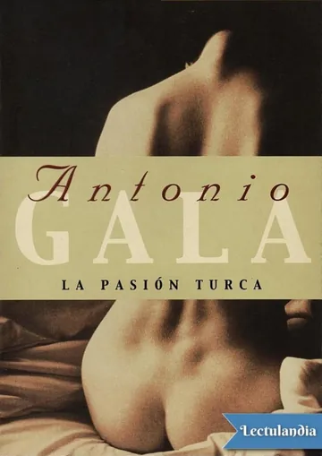 La pasión turca de Antonio Gala, portada del libro