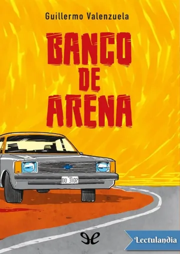 Banco de arena de Guillermo Valenzuela, portada del libro