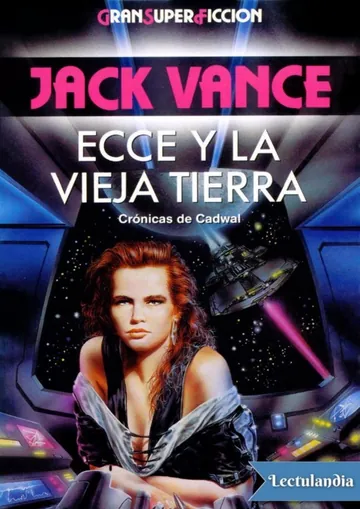 Ecce y la Vieja Tierra de Jack Vance, portada del libro