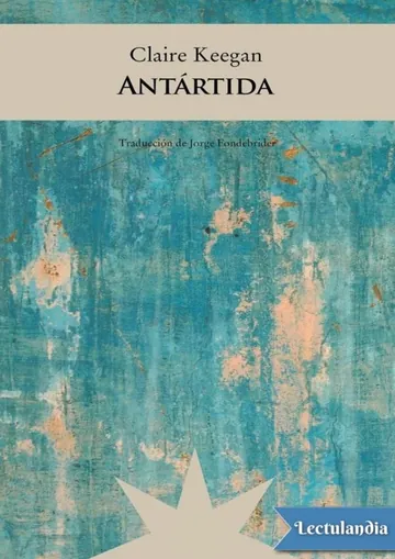 Antártida de Claire Keegan, portada del libro