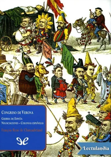 Congreso de Verona de François-René de Chateaubriand, portada del libro