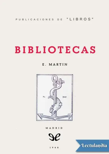 Bibliotecas de Enriqueta Martín, portada del libro