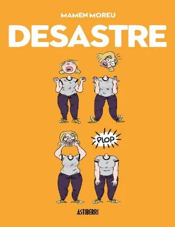 Desastre de Mamen Moreu, portada del libro