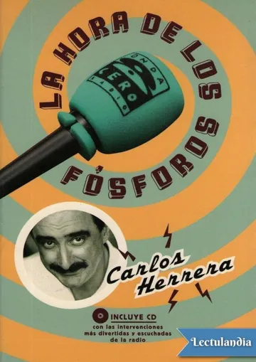 La hora de los fósforos de Carlos Herrera, portada del libro