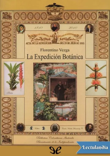 La expedición botánica de Florentino Vezga, portada del libro
