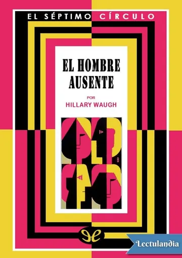 El hombre ausente de Hillary Waugh, portada del libro