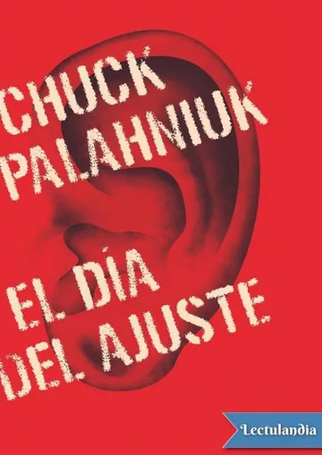 El Día del Ajuste de Chuck Palahniuk, portada del libro