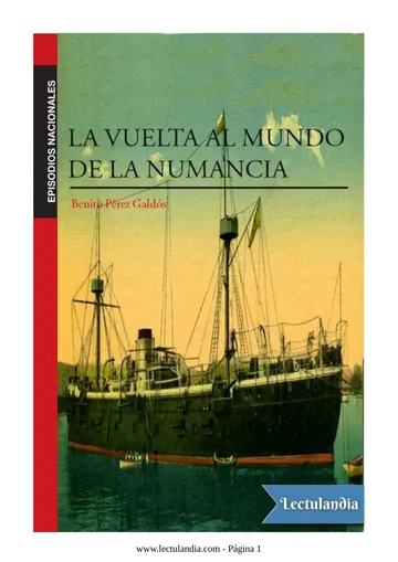 La vuelta al mundo en la «Numancia» de Benito Pérez Galdós, portada del libro