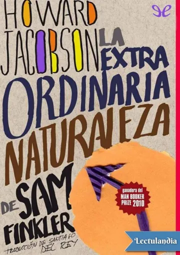 La extraordinaria naturaleza de Sam Finkler de Howard Jacobson, portada del libro