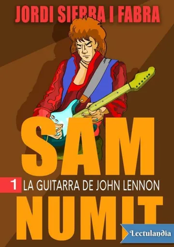 La guitarra de John Lennon de Jordi Sierra i Fabra, portada del libro