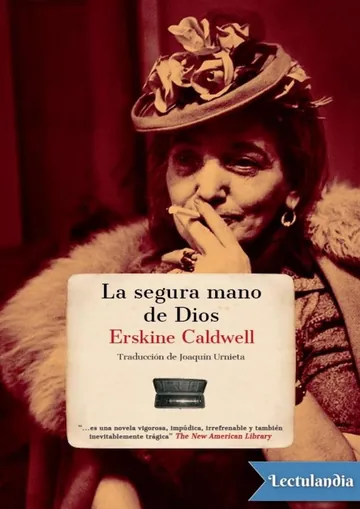 La segura mano de Dios de Erskine Caldwell, portada del libro