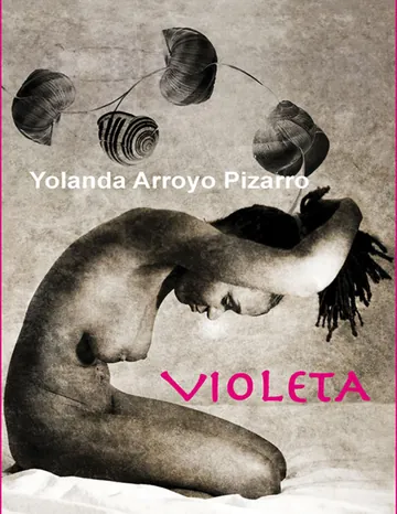 Violeta de Yolanda Arroyo Pizarro, portada del libro