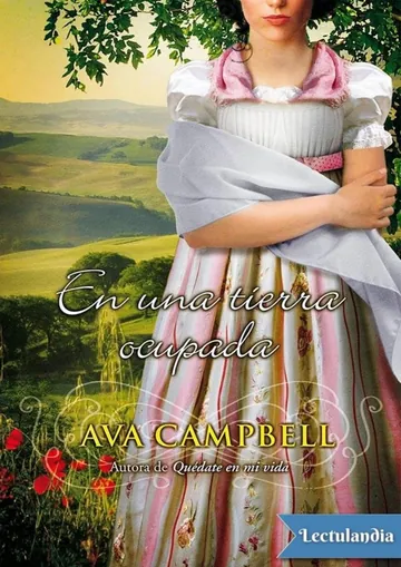 En una tierra ocupada de Ava Campbell, portada del libro