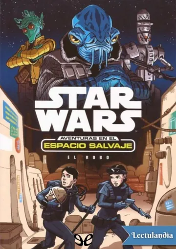 El robo de Cavan Scott, portada del libro