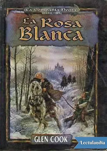 La Rosa Blanca de Glen Cook, portada del libro