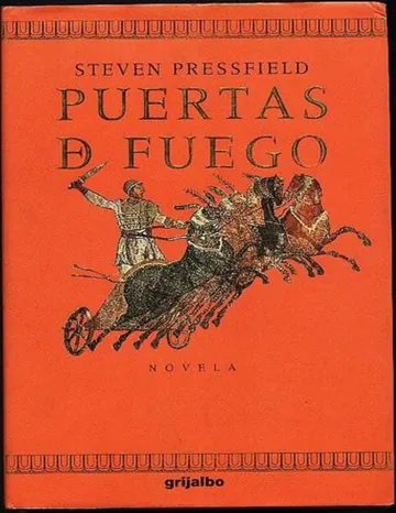 Puertas de fuego de Steven Pressfield, portada del libro