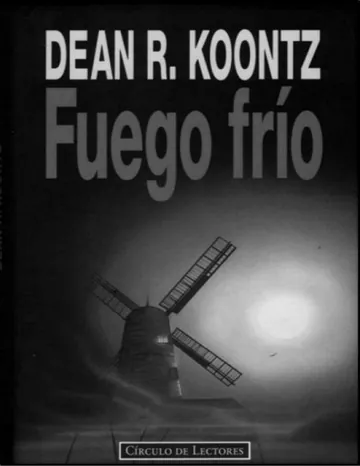 Fuego frío de Dean R Koontz, portada del libro