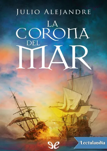 La corona del mar de Julio Alejandre, portada del libro