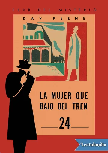 La mujer que bajó del tren de Day Keene, portada del libro
