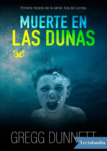 Muerte en las dunas de Gregg Dunnett, portada del libro