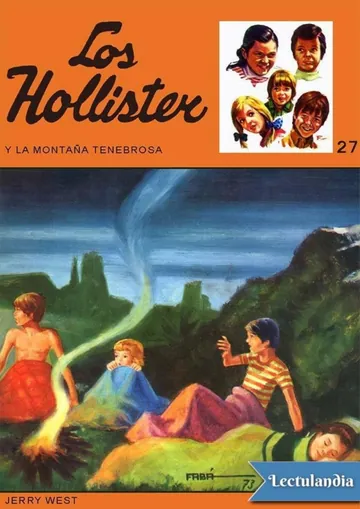 Los Hollister y la montaña tenebrosa de Jerry West, portada del libro