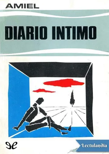 Diario íntimo de Henri Frédéric Amiel, portada del libro