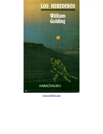Herederos, Los de William Golding, portada del libro