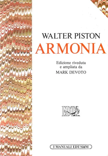 Armonia de Walter Piston, portada del libro