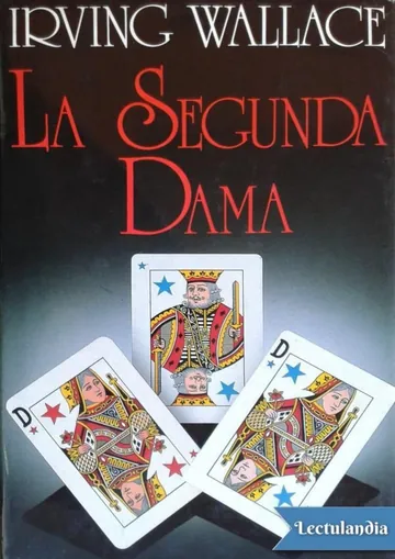 La Segunda Dama de Irving Wallace, portada del libro