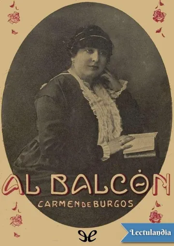 Al balcón de Carmen de Burgos, portada del libro