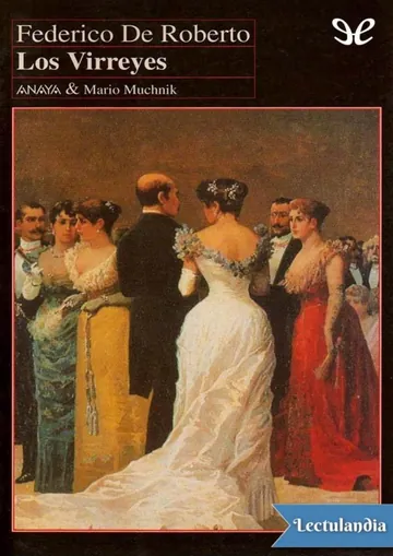 Los Virreyes de Federico De Roberto, portada del libro