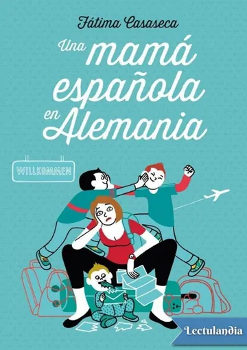 Una mamá española en Alemania de Fátima Casaseca, portada del libro
