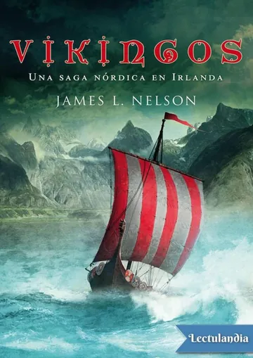 Vikingos de James L. Nelson, portada del libro