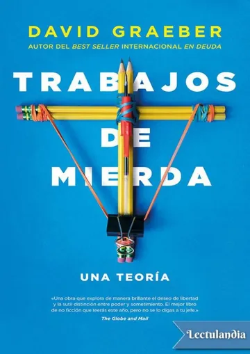 Trabajos de mierda de David Graeber, portada del libro