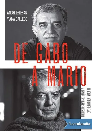 De Gabo a Mario de Ángel Esteban, portada del libro