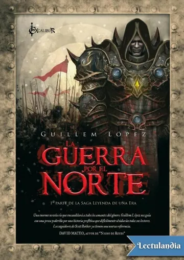 La guerra por el norte de Guillem Lopez, portada del libro