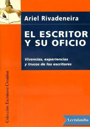 El escritor y su oficio de Ariel Rivadeneira, portada del libro