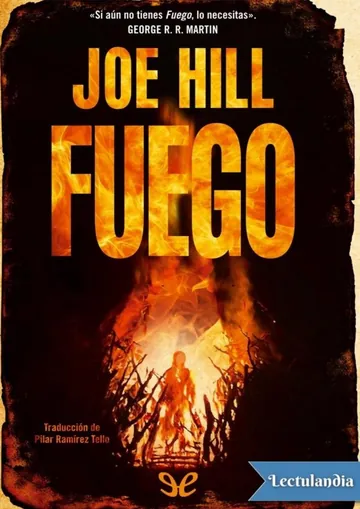 Fuego de Joe Hill, portada del libro