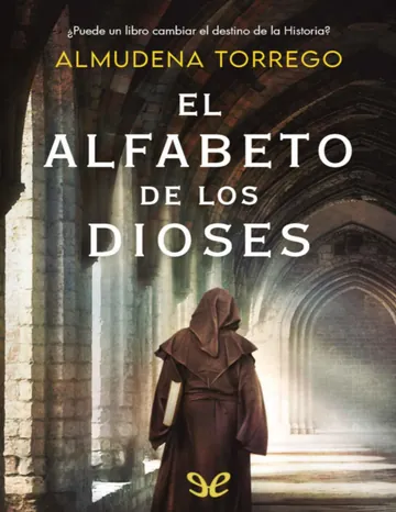 El alfabeto de los dioses de Almudena Torrego, portada del libro