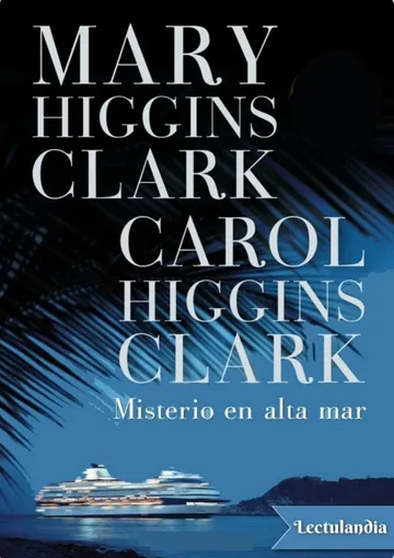 Misterio en alta mar de Mary Higgins Clark, portada del libro