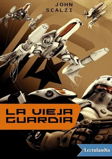 La vieja guardia de John Scalzi, portada del libro
