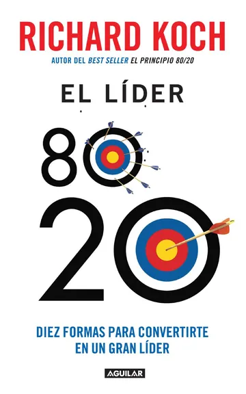 El lider 8020 de Richard Koch, portada del libro