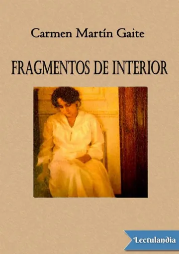Fragmentos de interior de Carmen Martín Gaite, portada del libro