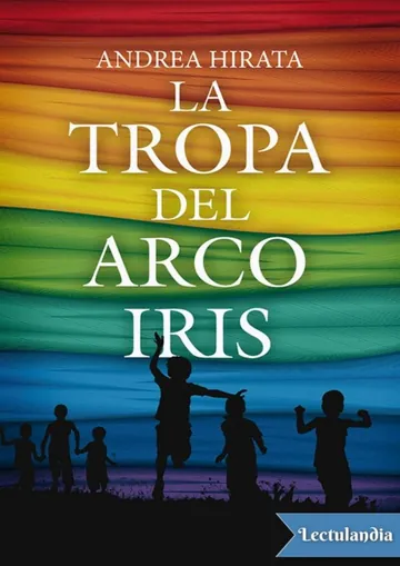 La tropa del arcoíris de Andrea Hirata, portada del libro