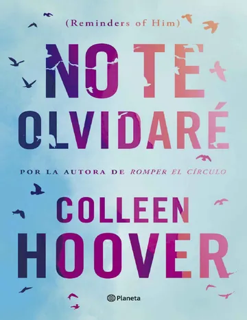 No te olvidare de Colleen Hoover, portada del libro