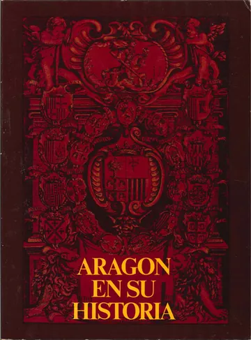 Aragón en su historia de Angel Canellas Lopez Dtor, portada del libro