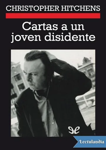 Cartas a un joven disidente de Christopher Hitchens, portada del libro