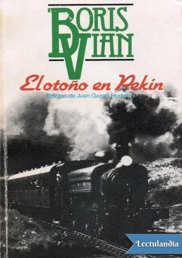 El otoño en Pekín de Boris Vian, portada del libro